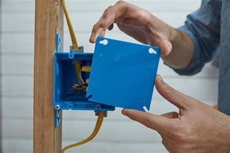 junction box for drywall 4 x 2|splicing electrical wires behind walls.